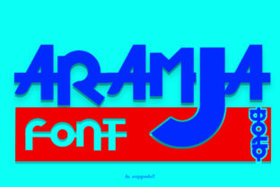 Aramja: A Unique Display Font for Creative Projects and Digital Content