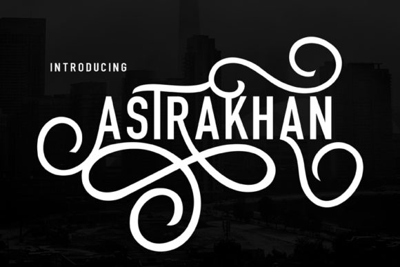 Astrakhan: A Font That Elevates Design with Timeless Elegance
