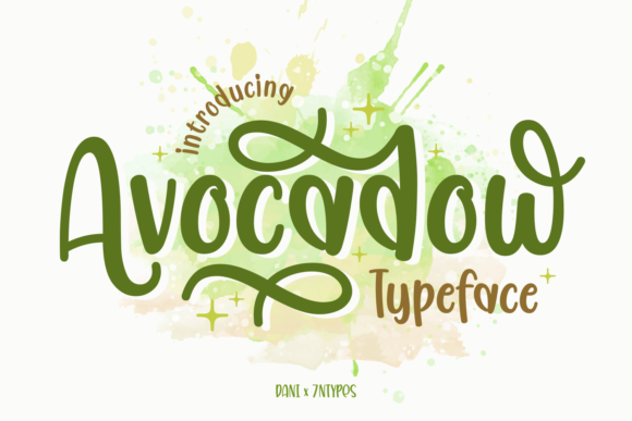 Avocadow: The Font That Brings Quirky Creativity to Life