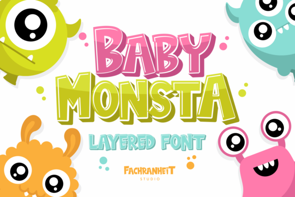 Baby Monsta: A Playful Font for Creative and Educational Projects