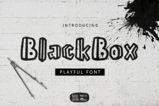 Black Box: A Font That Embodies Fun, Quirkiness, and Authenticity
