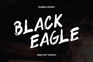 Black Eagle Font: A Natural Touch for Creative Projects