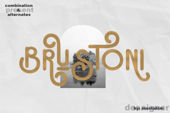 Brustoni: A Font That Speaks with Personality