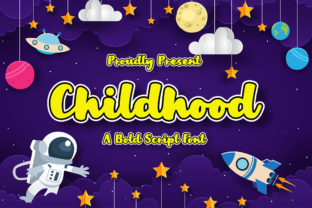 Childhood: A Bold Display Font with Timeless Charm