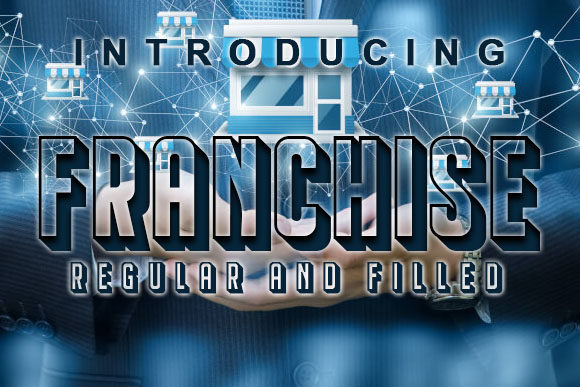Franchise Font: A Retro Display Font for Bold and Creative Designs