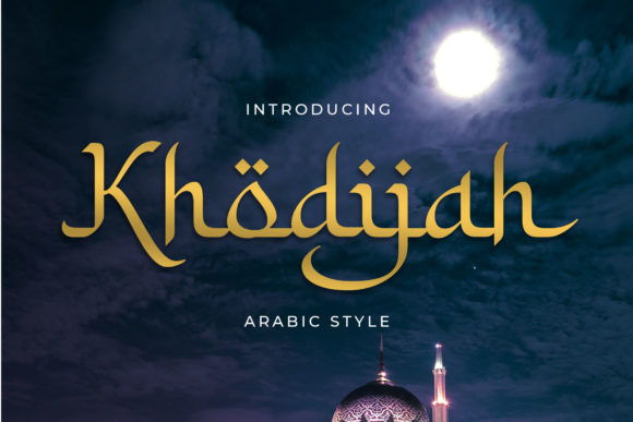 Khodijah: A Font That Elevates Creativity in DIY Projects