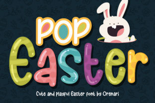 Pop Easter: A Versatile Display Font for Creative Projects
