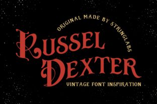 Russel Dexter Font: A Vintage Touch for Modern Designs