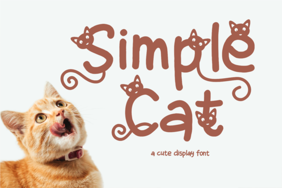 Simple Cat: A Font That Speaks Playfulness and Authenticity