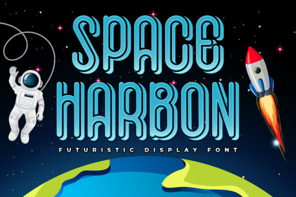 Space Harbon: A Futuristic Font That’s Redefining Creativity in the Digital Age