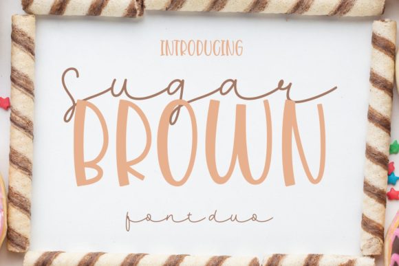 Sugar Brown: A Strategic Font for Elevating Design and Branding