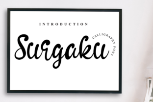 Surgaku Font for Creative Projects