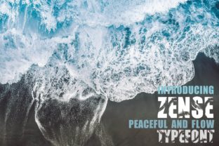 Zense Font for Creative Projects